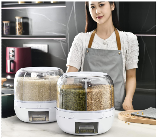 360 Degree Rotating Dry Food Dispenser