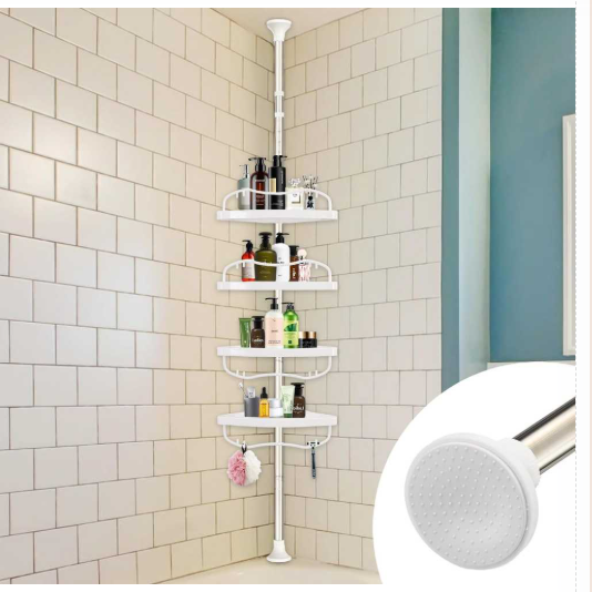 4 Layer Multi Corner Bathroom Organizer