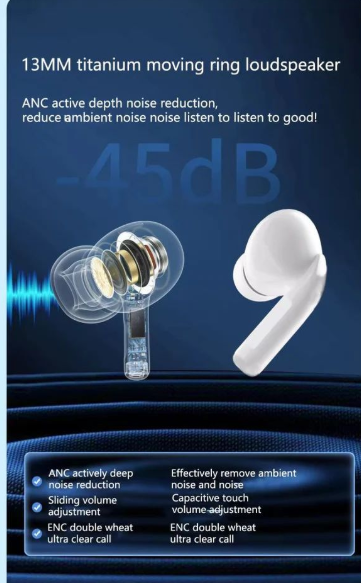 LED Display Earbuds