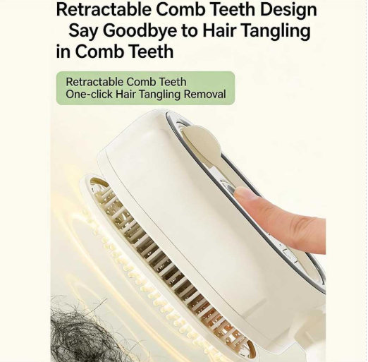 Steam Brush | Rechargeable Detangling Tool with Oil